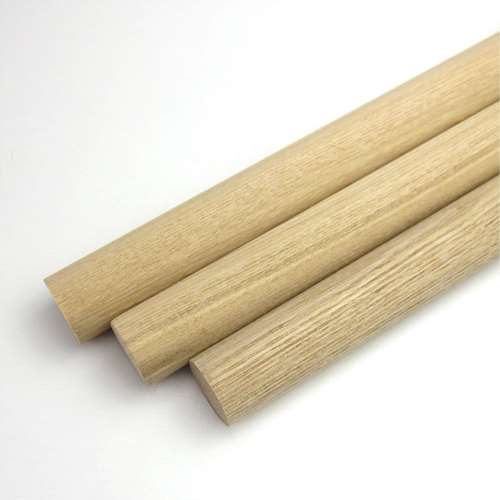 岡元木材　ホワイトアッシュ丸棒　約２０Φ×１８２０ｍｍ