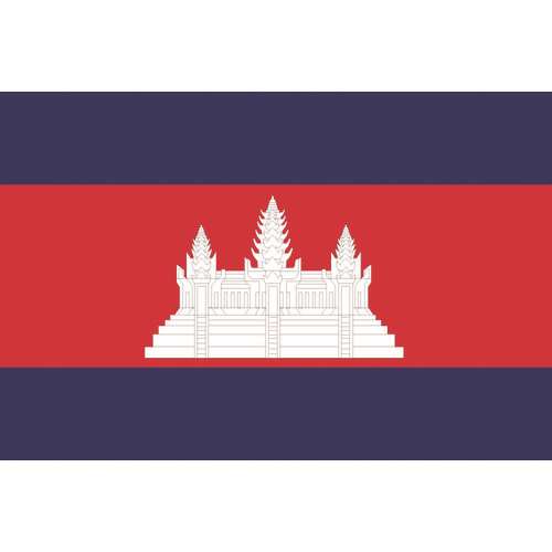 ■東京製旗　卓上旗（１６×２４ｃｍ）　カンボジア