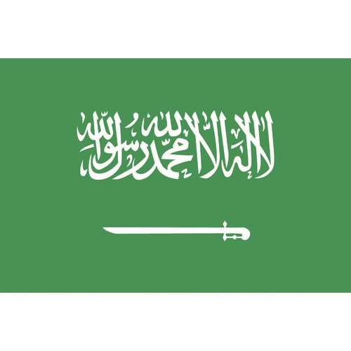 東京製旗　卓上旗（１６×２４ｃｍ）　サウジアラビア