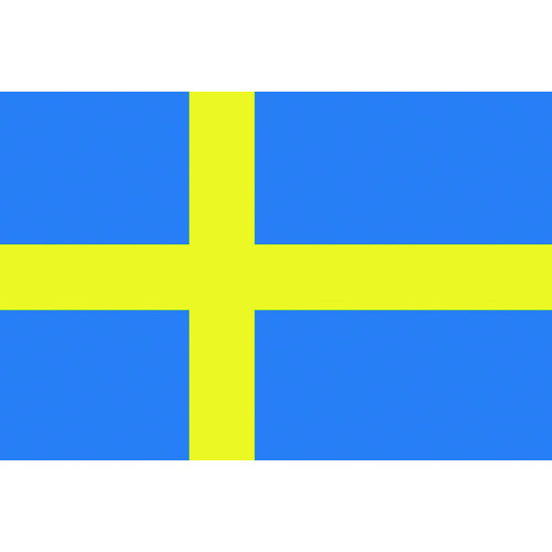 ■東京製旗　卓上旗（１６×２４ｃｍ）　スウェーデン
