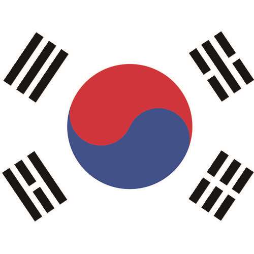 ■東京製旗　卓上旗（１６×２４ｃｍ）　大韓民国