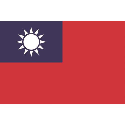 ■東京製旗　卓上旗（１６×２４ｃｍ）　台湾