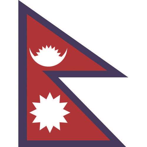 ■東京製旗　卓上旗（１６×２４ｃｍ）　ネパール