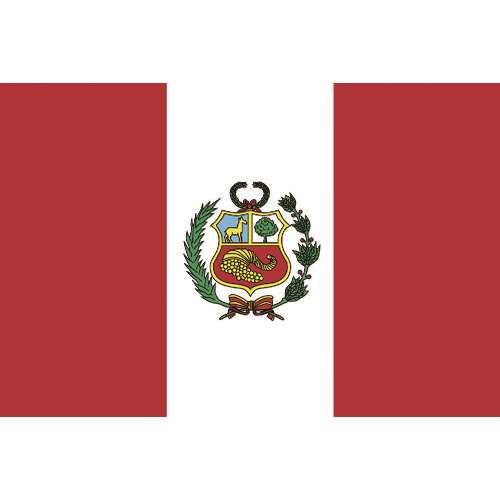東京製旗　卓上旗（１６×２４ｃｍ）　ペルー