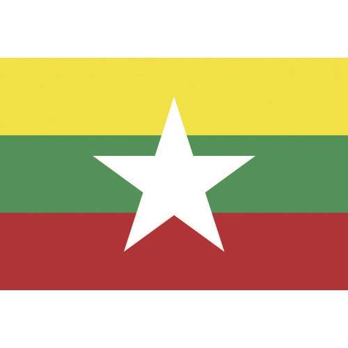 ■東京製旗　卓上旗（１６×２４ｃｍ）　ミャンマー