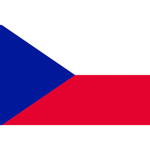 東京製旗　国旗Ｎｏ．１（７０×１０５ｃｍ）　チェコ