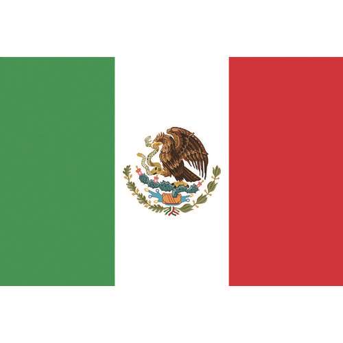 ■東京製旗　国旗Ｎｏ．１（７０×１０５ｃｍ）　メキシコ
