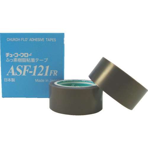 ■チューコーフロー　フッ素樹脂粘着テープ　０．０８‐１０×１０　ASF121FR-08X10