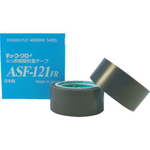 ■チューコーフロー　フッ素樹脂粘着テープ　０．０８‐１０×２５　ASF121FR-08X25