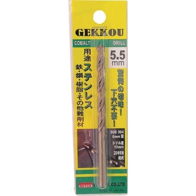 ＢＩＣ　ＴＯＯＬ　月光ドリル　３．８ｍｍ　ブリスターパック　GKP3.8