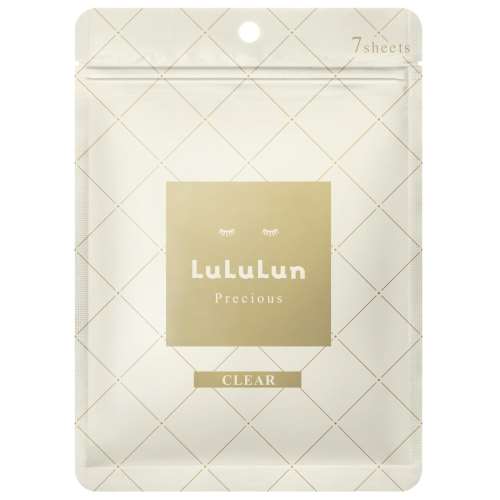 ロハス・メディカル フェイスマスク　ルルルンプレシャス　WHITE(クリア)　４ＫＳ 7枚