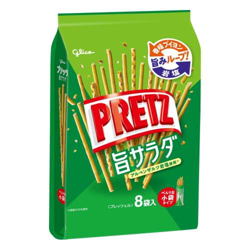 江崎グリコ　プリッツ旨サラダ８袋