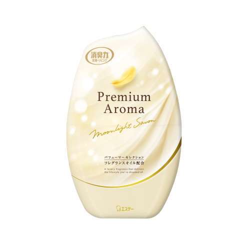 エステー　お部屋の消臭力　Ｐｒｅｍｉｕｍ　Ａｒｏｍａ　ムーンライトシャボン　４００ＭＬ