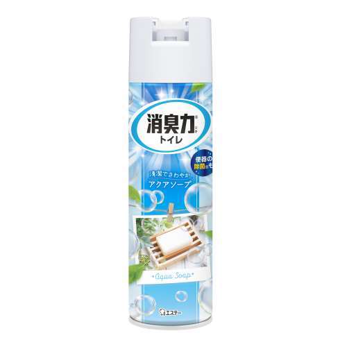 エステー　トイレの消臭力スプレー　アクアソープ365ＭＬ　×24個セット