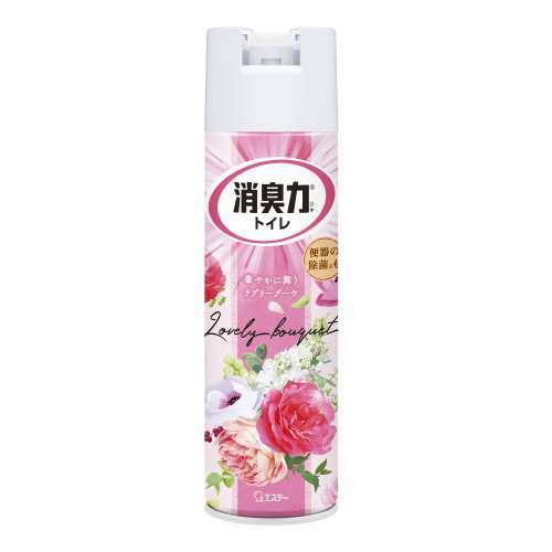 エステー　トイレの消臭力スプレー　ラブリーブーケ365ＭＬ　×24個セット
