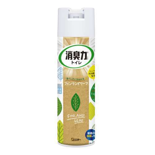 エステー　トイレの消臭力スプレー　フィンランドリーフ365ＭＬ　×24個セット