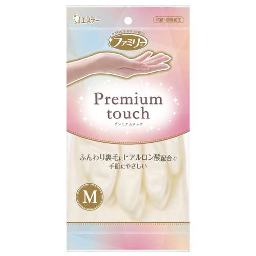 エステー　ファミリー　プレミアムタッチ　ヒアルロン酸　Ｍ　パールホワイト