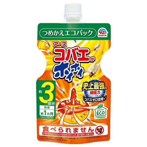 アース製薬　コバエがホイホイ　替エコパック１１７ｇ