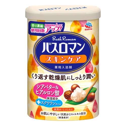 アース製薬 バスロマン スキンケア シアバター＆ヒアルロン酸【医薬部外品】