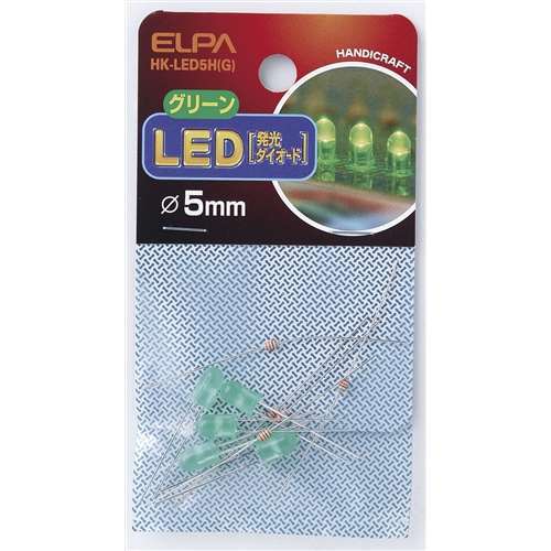 ＬＥＤ５ｍｍ　緑　ＨＫ‐ＬＥＤ５ＨＧ