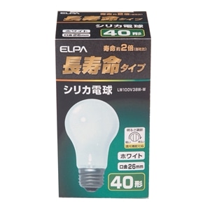 長寿命シリカ４０Ｗ　ＬＷ１００Ｖ３８Ｗ‐Ｗ