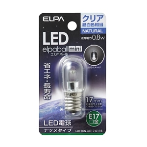 ＬＥＤナツメ球Ｅ１７　ＬＤＴ１ＣＮ‐ＧＥ１７Ｇ１１５