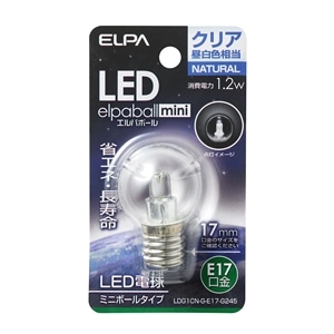 ＬＥＤ電球Ｇ３０　ＬＤＧ１ＣＮ‐ＧＥ１７Ｇ２４５