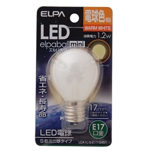 ＬＥＤ電球Ｓ型Ｅ１７　ＬＤＡ１Ｌ‐Ｇ‐Ｅ１７