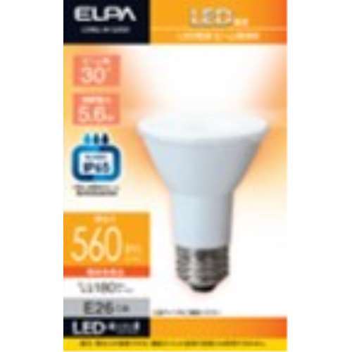 朝日電器　ＬＥＤ電球ビーム形　ＬＤＲ６Ｌ‐Ｗ‐Ｇ０５９
