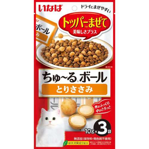 いなば食品　いなば　ちゅ～るボール　とりささみ　１０ｇ×３袋