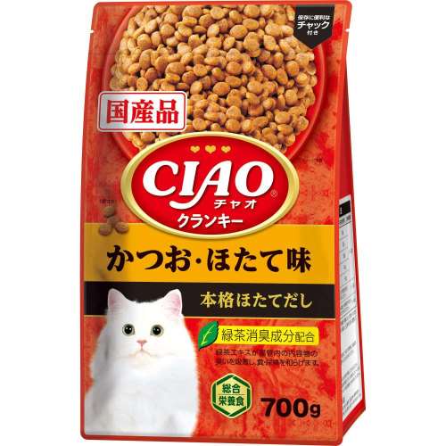 いなば食品　ＣＩＡＯクランキー　かつおほたて味本格だし７００ｇ