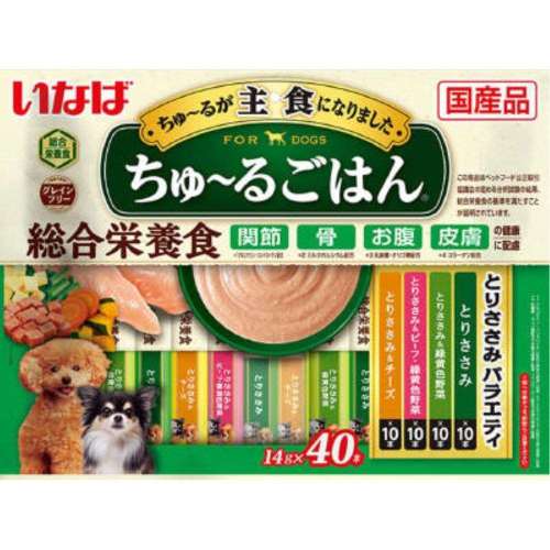 いなば食品　ちゅ～るごはん　とりささみバラエティ　４０本