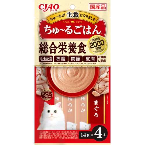 いなば食品　ＣＩＡＯ　ちゅ～るごはん　まぐろ　１４ｇ×４本