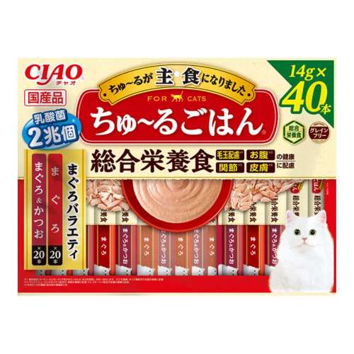 いなば食品　ちゅ～るごはん　まぐろバラエティ　４０本