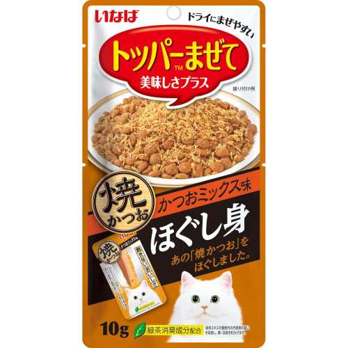 いなば食品　いなば　焼かつお　ほぐし身　かつおミックス味　１０ｇ