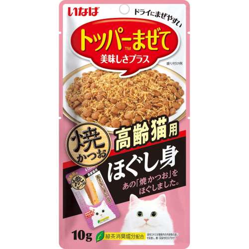 いなば食品　いなば　焼かつお　ほぐし身　高齢猫用　１０ｇ