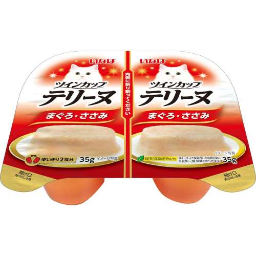 いなば食品　ツインカップテリーヌ　まぐろ・ささみ　７０Ｇ