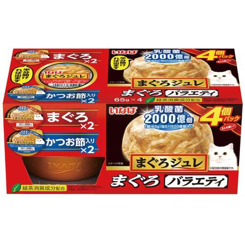 いなば食品　まぐろジュレ乳酸菌５００億個まぐろバラエティ ６５ｇ×４個