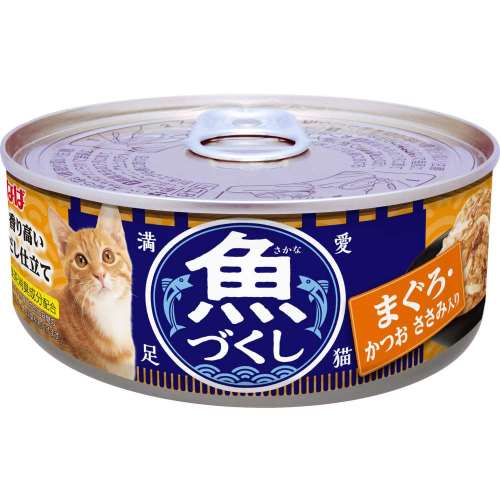 いなば食品　魚づくし　まぐろ・かつお　ささみ入り　６０ｇ