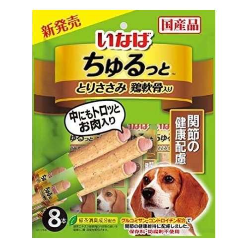 いなば食品　ちゅるっととりささみ 関節の健康配慮　８本