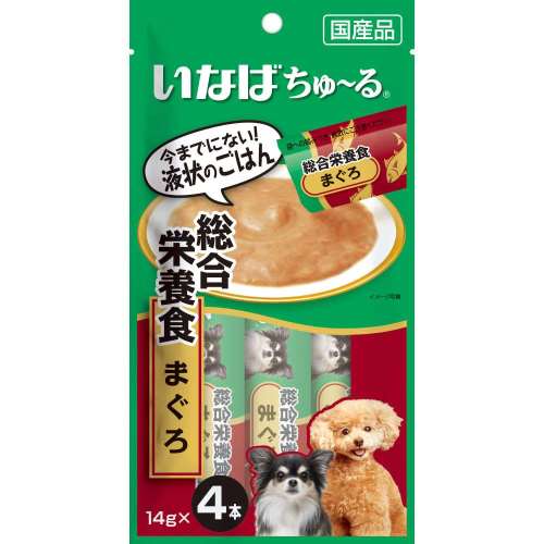 いなば食品　いなばちゅ～る総合栄養食まぐろ　１４ｇ×４本