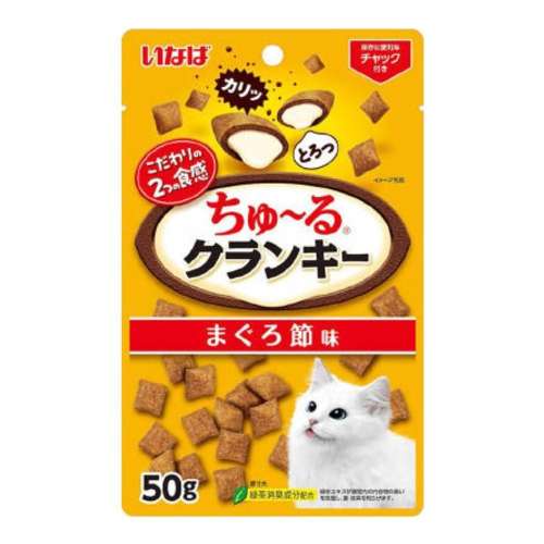 いなば食品　ちゅ～るクランキー　まぐろ節味　５０ｇ
