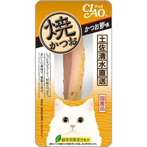 いなばペットフード　ＣＩＡＯ　焼かつお　かつお節味１本入り