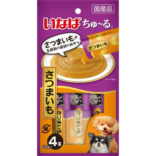 いなば食品　いなば　ちゅーる　さつまいも　４本