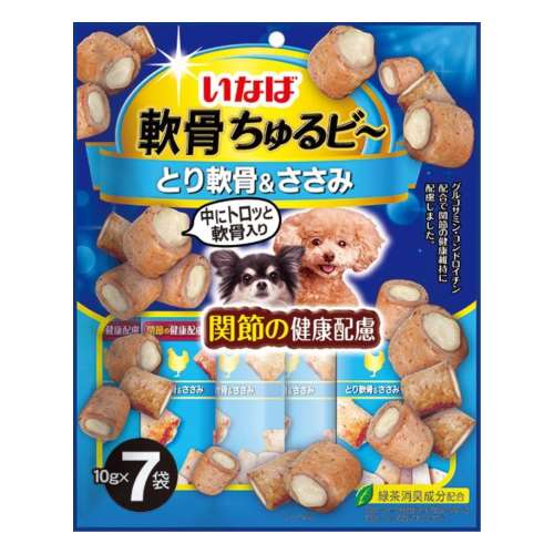 いなば食品　軟骨ちゅるビ～　とり軟骨＆ささみ ７袋