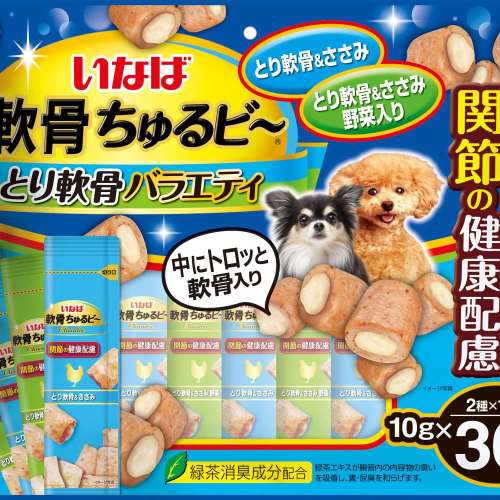 いなば食品　軟骨ちゅるビ～　関節の健康配慮バラエティ　３６袋