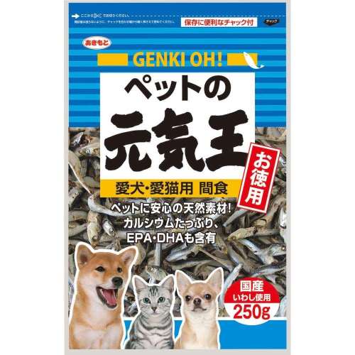 秋元水産　ペットの元気王　２５０ｇ