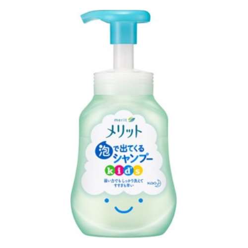 花王　メリット　泡で出てくるシャンプーキッズ本体　３００ｍｌ