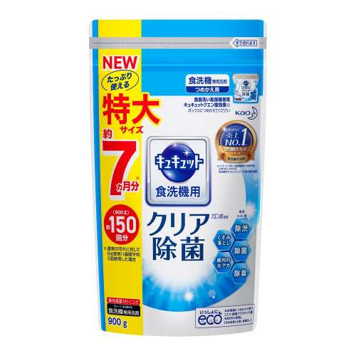 花王 食洗機用キュキュットクエン酸効果 つめかえ用 900g