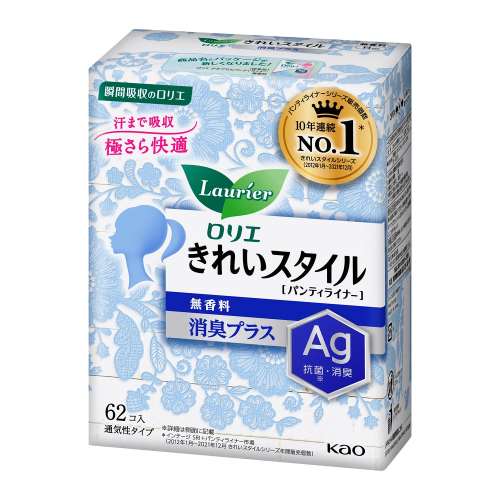 ロリエ　きれいスタイル　消臭　無香料　６２コ入　６２個